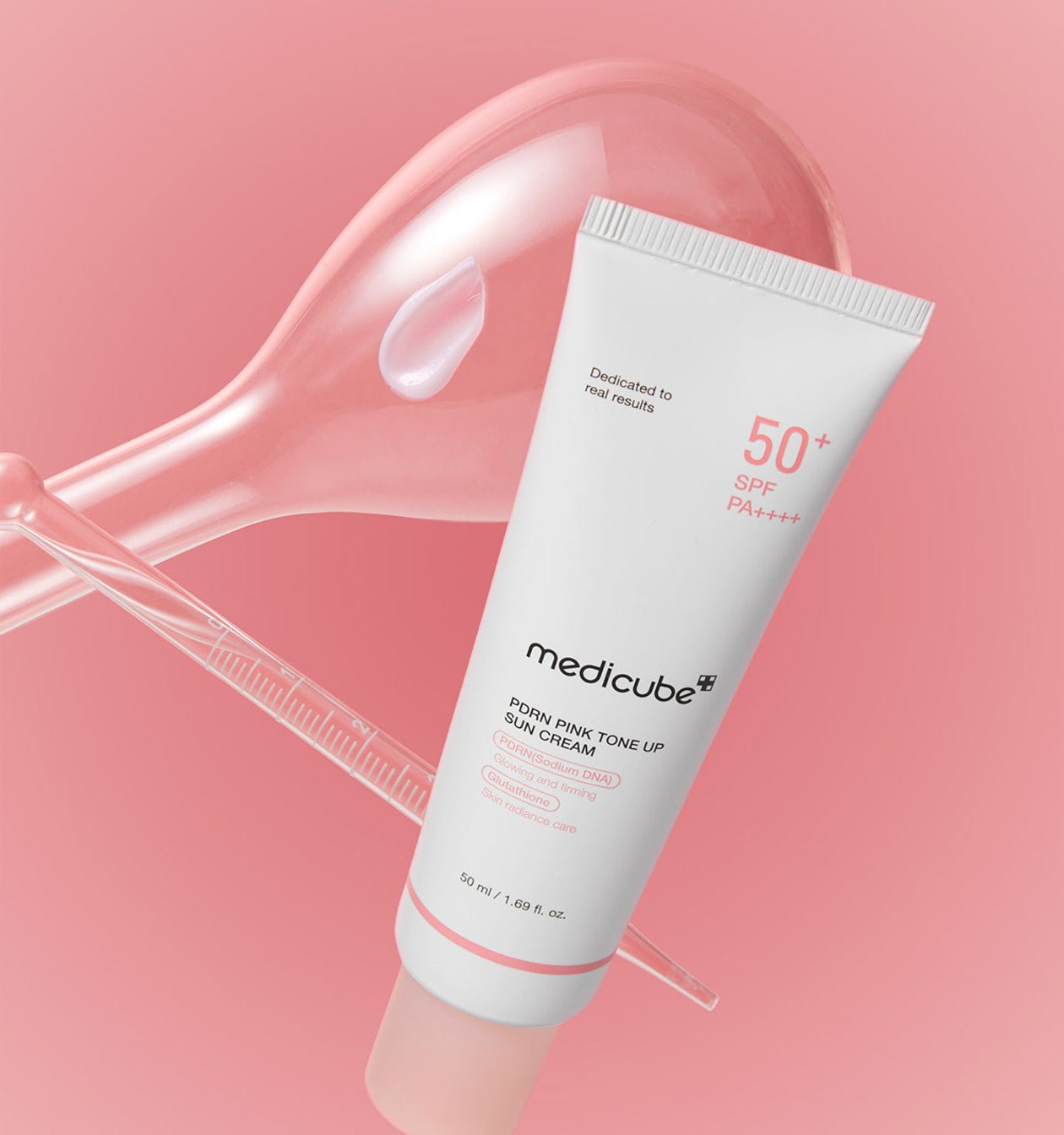 medicube PDRN Pink Tone Up Sun Cream 50ml - Sun Cream by medicube